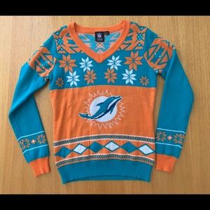 Miami Dolphins Ugly Christmas Sweater